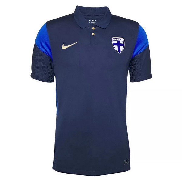 Camiseta Finlandia 2ª Kit 2020 Azul
